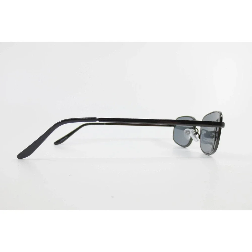 Gunmetal Rectangular Metal Sunglasses MM3007 GM 53-19-140 Gray Lens Mens Womens